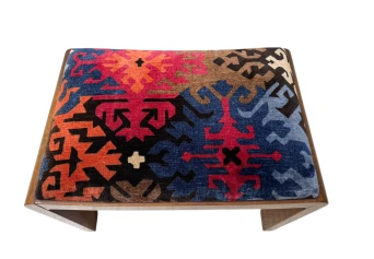 Art Deco Stool by De Coene Frères Kortrijk, 1930s